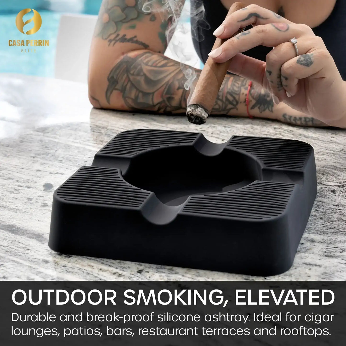 Outdoor Cigar Ashtray